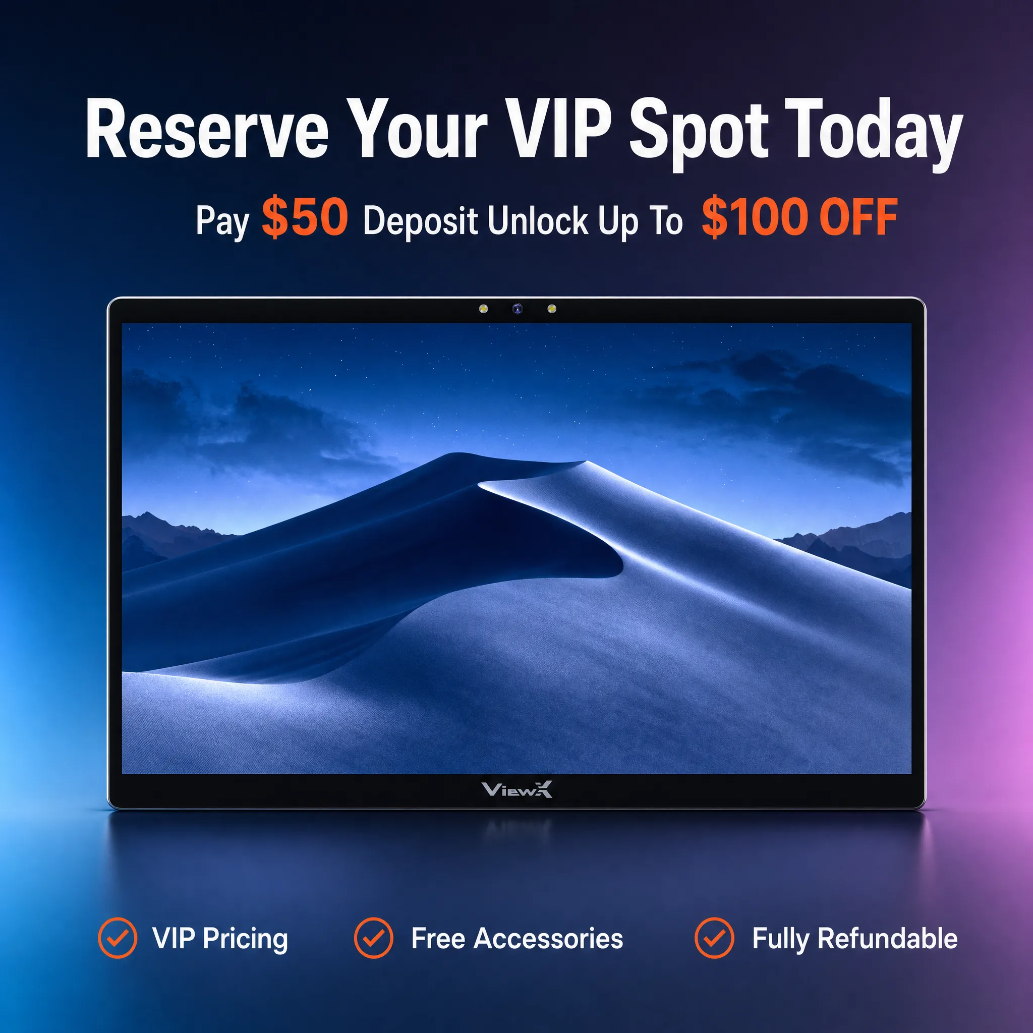 ViewX Liber - Deposit Reservation